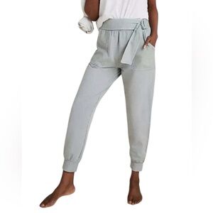Saturday Sunday by Anthropologie Women's Sydney Grey Belted Joggers Size Small